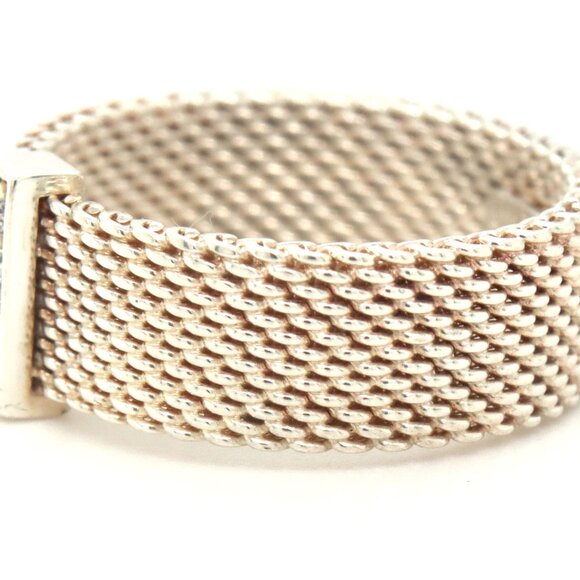 Tiffany & Co diamond somerset ring in 925 sterling silver - Picture 5 of 6